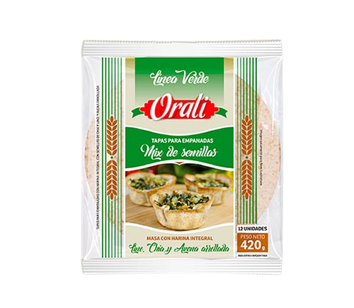 Tapa de empanadas LINEA VERDE - Orali