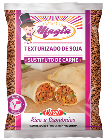 SOJA TEXTURIZADA sabor CARNE x250g - Orali