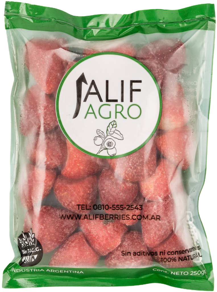 FRUTILLAS congeladas x250g - Alif