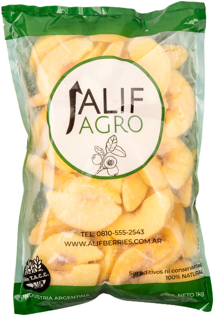 DURAZNO congelado x1kg - Alif