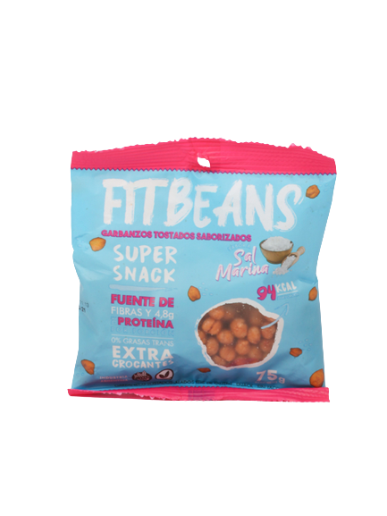 Garbanzos c/sal marina x75g - FitBeans