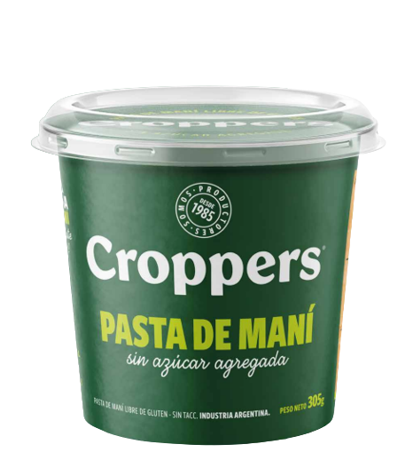 Pasta de mani x310g - Croppers