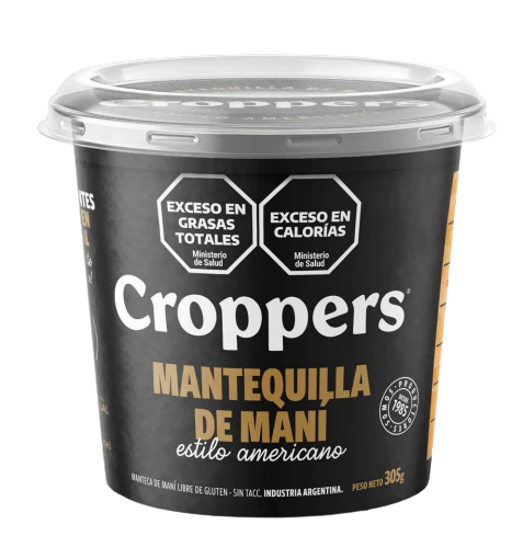 Mantequilla de mani x310g - Croppers