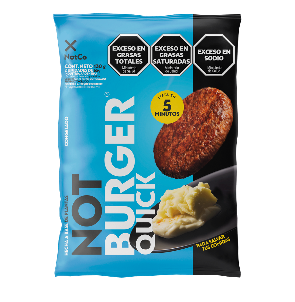 NotBurguer QUICK 2x65g - NotCo