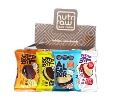 Pack x8 alfajores SURTIDOS - Nutriraw