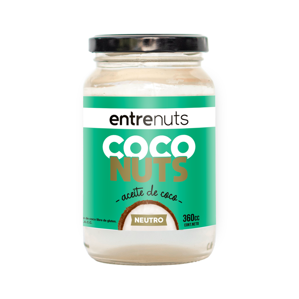 Aceite de coco NEUTRO x360cc - Entrenuts