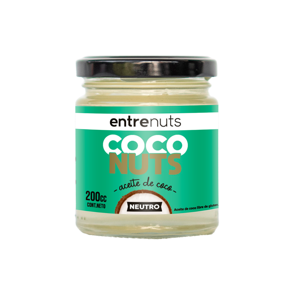 Aceite de coco NEUTRO x200cc - Entrenuts