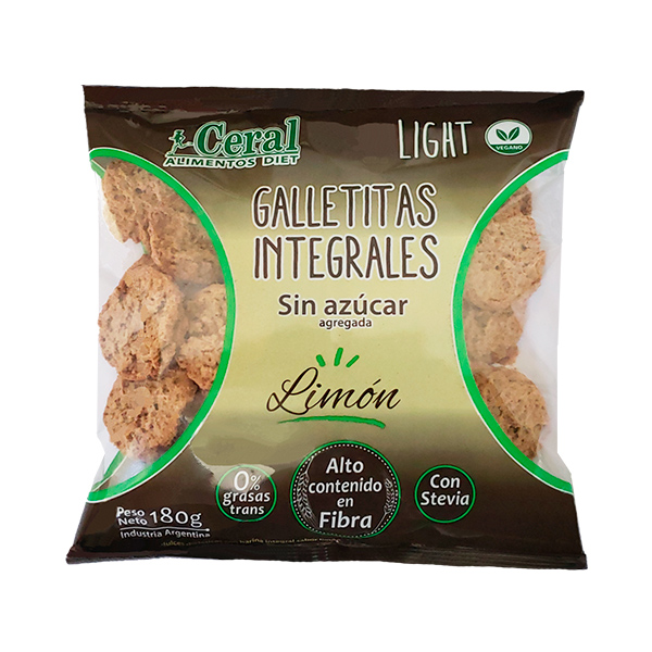 GALLETITAS integrales de LIMON x180g - Ceral