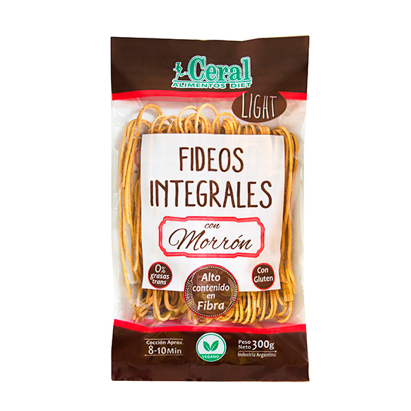 FIDEOS integrales de MORRON x300g - Ceral