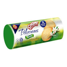 Polvorones de VAINILLA s/azucar x130g - Smams