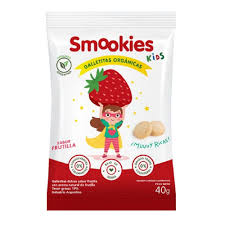 Galletitas kids de FRUTILLA x120g - Smookies