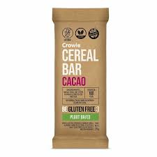 Caja x12 barras de CEREAL sabor CHOCOLATE - Crowie