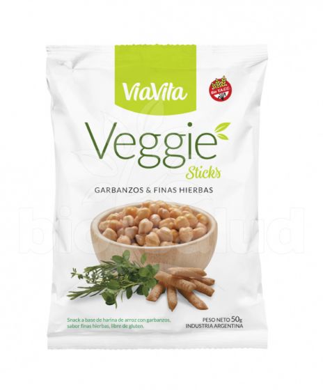 VEGGIES snack sabor GARBANZOS x50g - Crowie