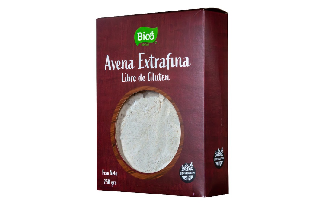 Harina de AVENA sin gluten x250g - Binfinit