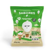 TOSTADITAS sabor CEBOLLA y CREMA x50g - Nuestros Sabores