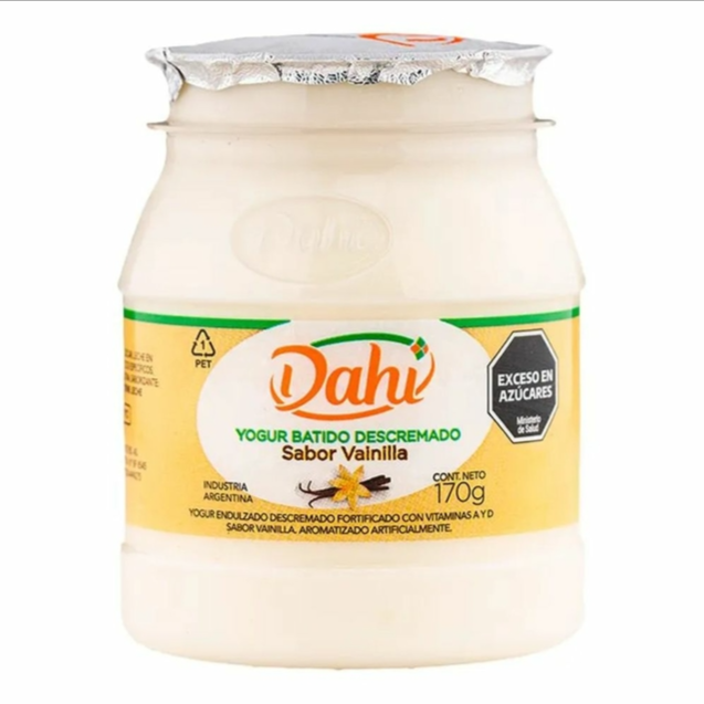 Yogur batido descremado sabor VAINILLA - Dahi