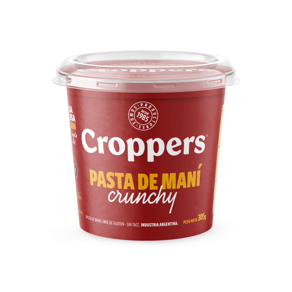 Pasta de mani CRUNCHY x310g - Croppers