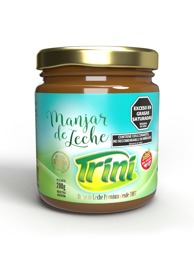 Dulce de leche c/STEVIA x200g - Trini