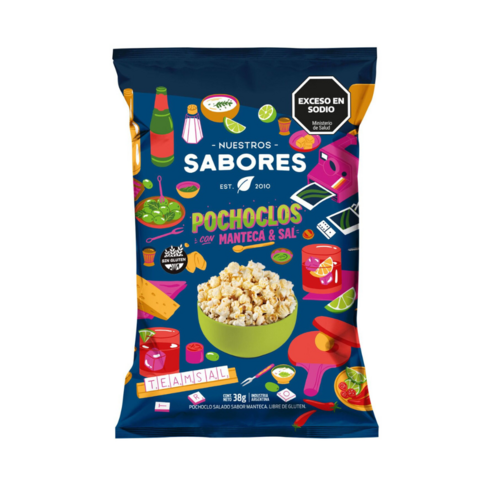 Pochoclos sabor MANTECA y SAL - Nuestros Sabores