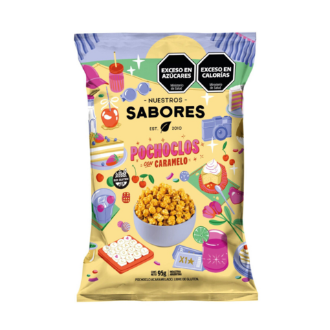 Pochoclos sabor CARAMELO - Nuestros Sabores