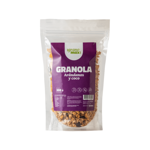 Granola c/ARANDANOS y COCO - Grano Max