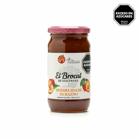 Mermelada de DURAZNO x420g - El Brocal