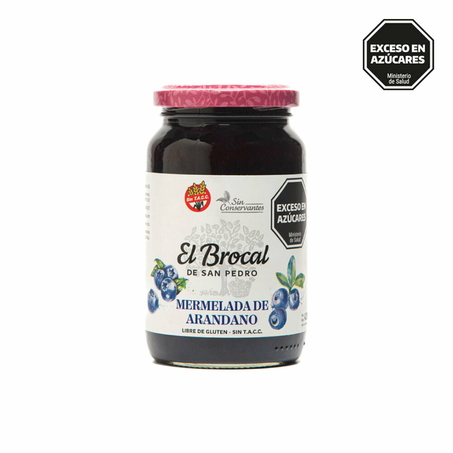 Mermelada de ARANDANOS x420g - El Brocal