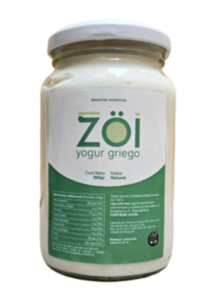 POR ENCARGUE - Yogur griego x360g - Zoi