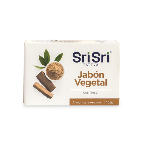 Jabon vegetal SANDALO - Sri Sri