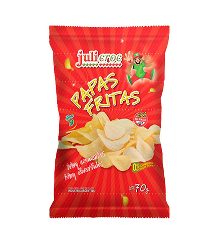 Papas fritas x160g - Juli Croc
