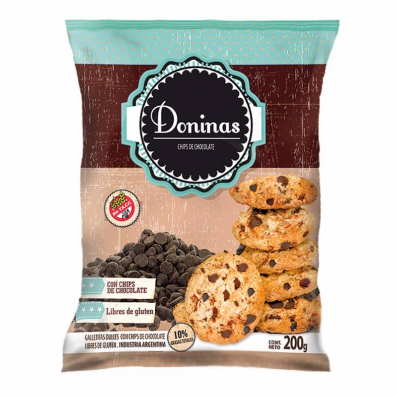 Galletitas c/FRUTOS del BOSQUE x200g - Doninas