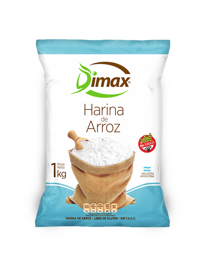 Harina de ARROZ x1kg - Dimax