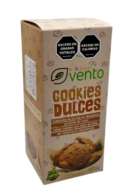 Cookies KETO c/CHIPS de CHOCOLATE - Vento