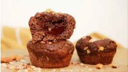 Caja x6u - Muffin KETO CHOCOLATE y FRUTOS ROJOS - Vento
