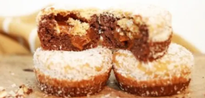 Caja x6u - Muffin KETO MARMOLADO y DDL - Vento