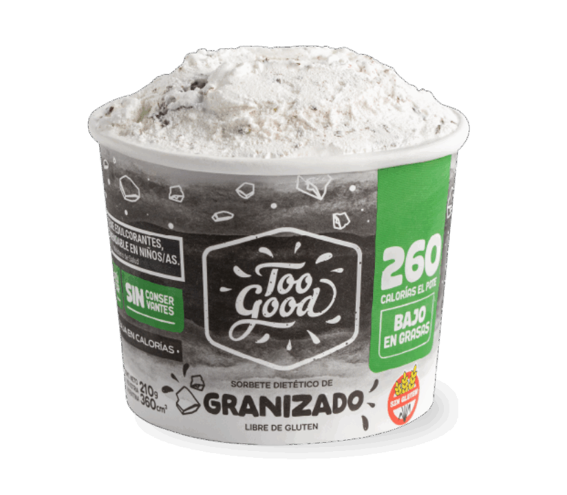 Helado BAJO en CALORIAS - GRANIZADO - Too Good