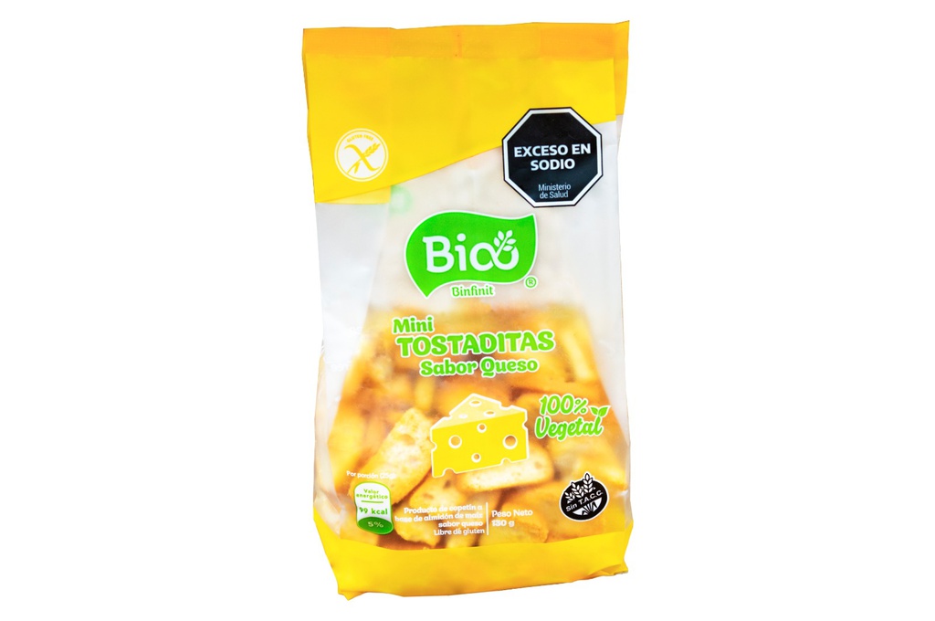 Tostaditas sabor queso x 130gr