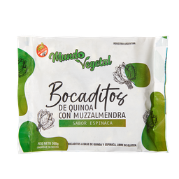 [440] Bocaditos ESPINACA y quinoa x300g - Mundo Vegetal