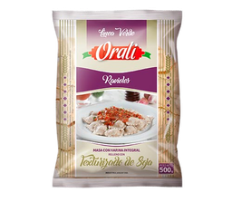 [765] RAVIOLES RELLENOS DE SOJA TEXTURIZADA x500g - Orali