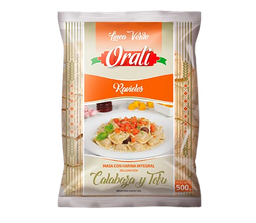 [762] RAVIOLES RELLENOS DE CALABAZA Y TOFU x500g - Orali