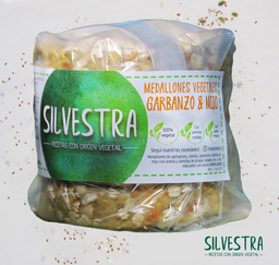 [282] Medallones de GARBANZOS x4u - Silvestra