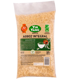 [1013] ARROZ INTEGRAL organico x500g - Yin Yang