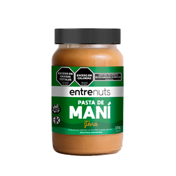 [2009] Pasta de mani endulzada c/STEVIA x370g - Entrenuts