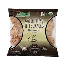 [2210] GALLETITAS integrales de COCO x180g - Ceral