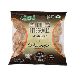 [2212] GALLETITAS integrales de NARANJA x180g - Ceral