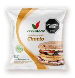 [2408] Medallones de SOJA y CHOCLO x4 unidades - Veggieland