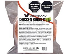 [2403] Hamburguesas sabor POLLO x2 unidades - Veggieland