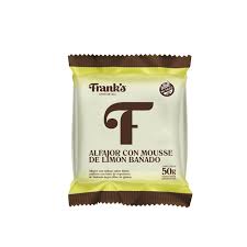 [2714] Caja x8 alfajores - LIMON BAÑADO - Frank's