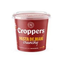 [611] Pasta de mani CRUNCHY x310g - Croppers