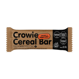 [2621] Caja x16 barras de CEREAL de CACAO y ALGARROBA - Crowie